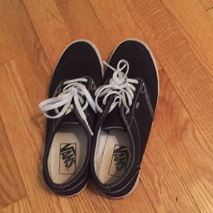Super comfortable black vans